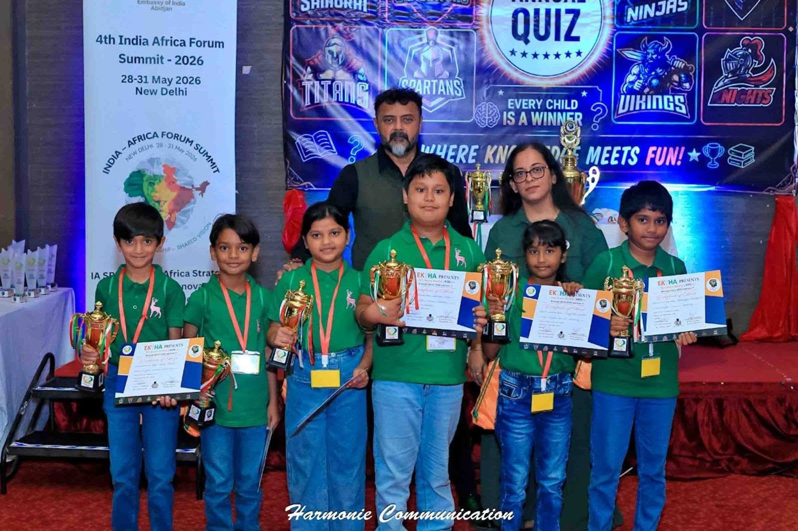 Mission in association with Ektha Association organized Kidz Pro quiz competition