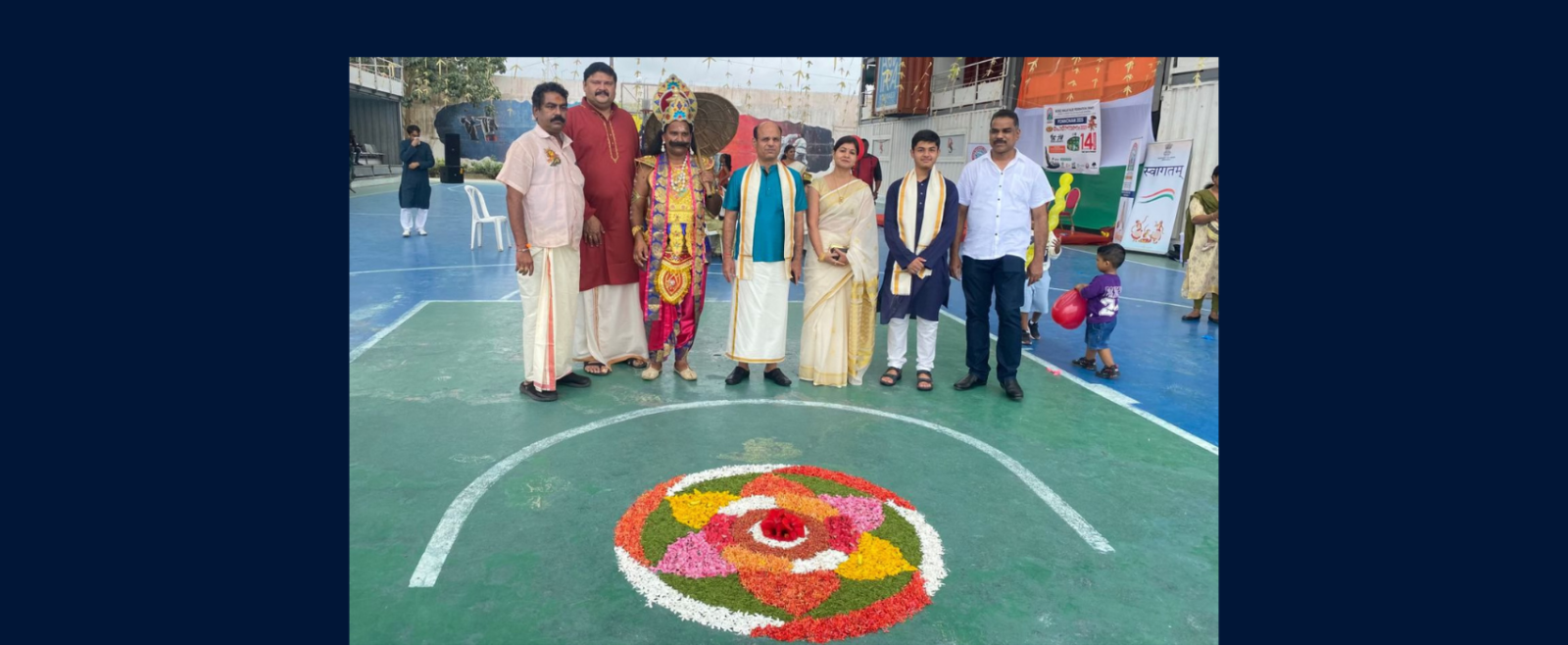 Celebrated the vibrant spirit of Onam with the Malayali diaspora in Abidjan