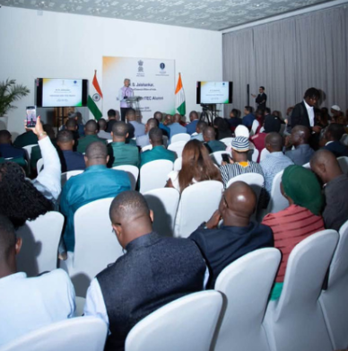 Hon'ble External Affairs Minister of India Dr. S. Jaishankar interacted with ITEC Alumni in Abidjan, Côte d'Ivoire on 7 October 2026