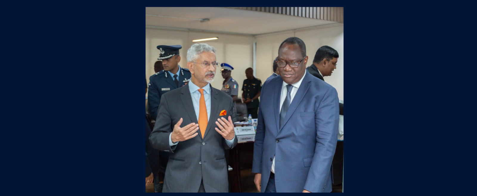 Hon'ble External Affairs Minister of India Dr. S. Jaishankar met H.E. Mr. Téné Birahima Ouattara, Vice-Prime Minister & Minister of Defence of Côte d'Ivoire on 7 October 2026