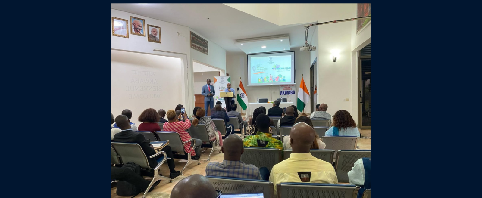 Cleanliness awareness talk at Embassy premises