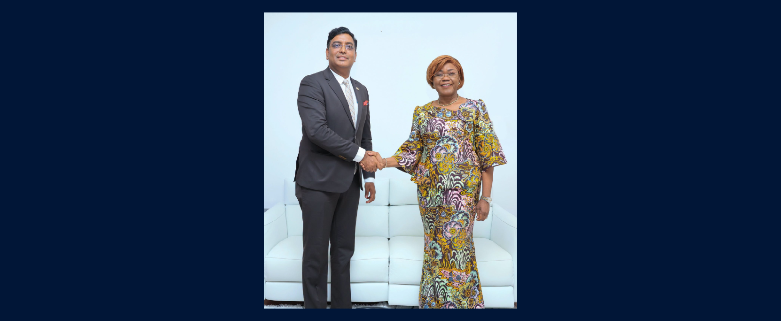 Ambassador Mr. Ramesh Babu Lakshmanan called on H.E. Mrs. Nialé Kaba, Minister of State, Minister of Foreign Affairs & International Cooperation of Côte d’Ivoire on 11 September 2026