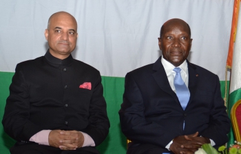 Republic Day Reception at India House Abidjan 26 January 2016