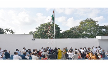 Celebration of the 75th Independence Day of India in Abidjan