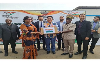 #Azadi Ka Amrit Mahotsav: Embassy in partnership with Indian Pharma Organized Free Med-Camp & Donation of Life saving drugs to General Hospital of Anyama