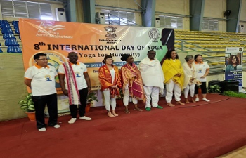 Celebration of 8th International Day of Yoga - 2022
