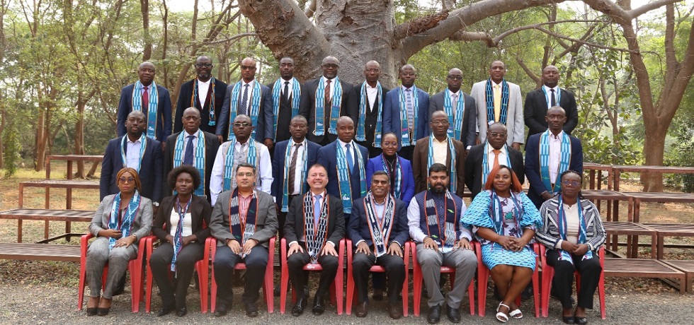 Ivorian Sr Officials at IIM- Indore for a customised Training Programme