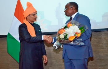 Reception to celebrate 75th Republic Day 2024 at Radisson Hotel Abidjan